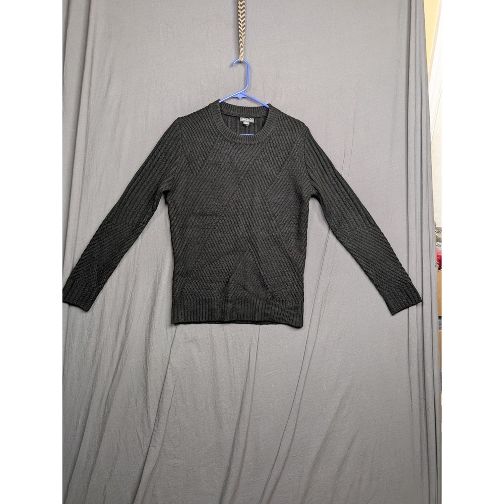 Eddie Bauer Women's Gray Ribbed Crewneck Sweater - Size‎ Large
